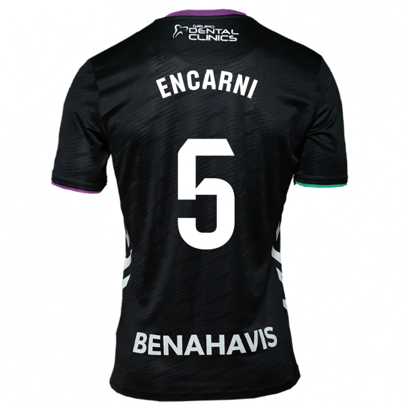 Danxenキッズエンカルニ#5黒紫緑アウェイシャツ2025/26ジャージーユニフォーム