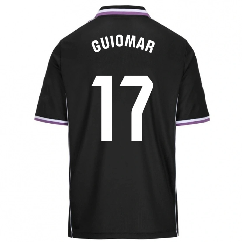 DanxenキッズGuiomar Escudero De Zulueta#17紫黒アウェイシャツ2025/26ジャージーユニフォーム