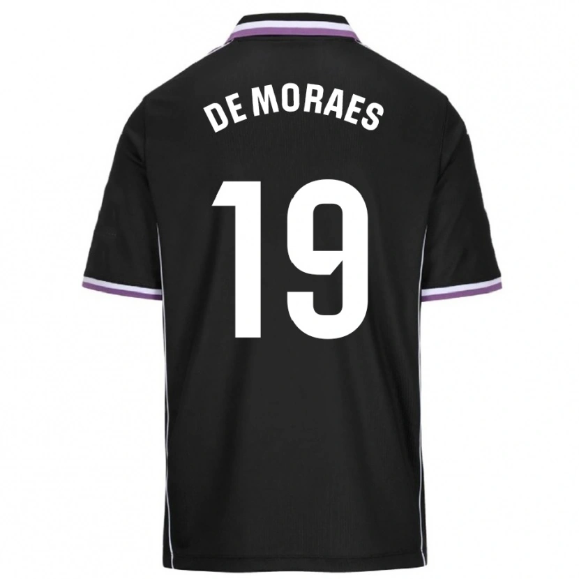 DanxenキッズRiki De Moraes#19紫黒アウェイシャツ2025/26ジャージーユニフォーム