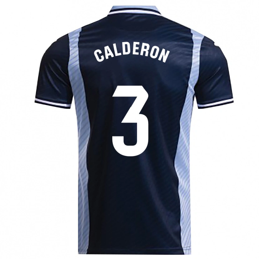 DanxenキッズJosé Calderón#3紺空色アウェイシャツ2025/26ジャージーユニフォーム