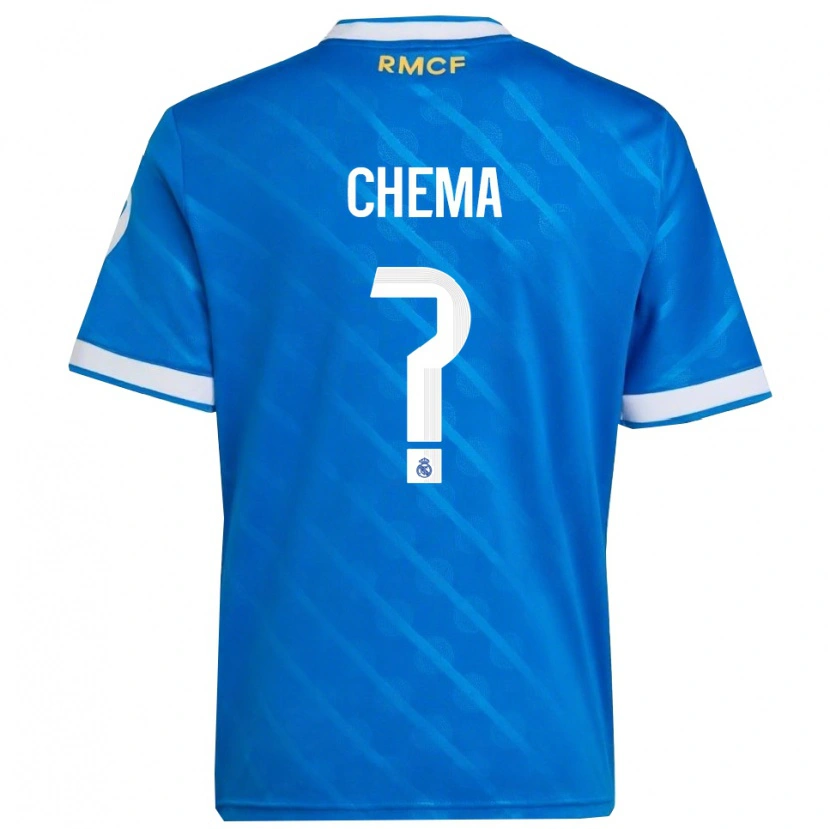 Danxenキッズケマ#0青白サードユニフォームシャツ2025/26ジャージーユニフォーム