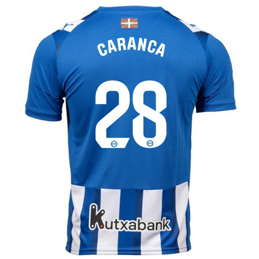 DanxenメンズSara Caranca#28青白ホームシャツ2025/26ジャージーユニフォーム