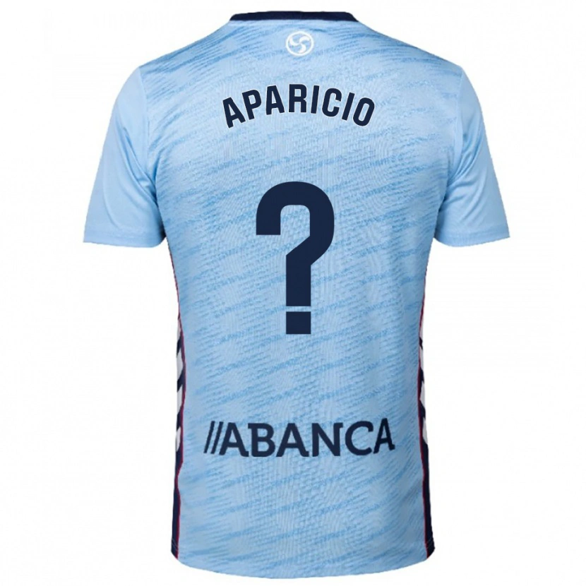 DanxenメンズPablo Aparicio#0空色赤ホームシャツ2025/26ジャージーユニフォーム