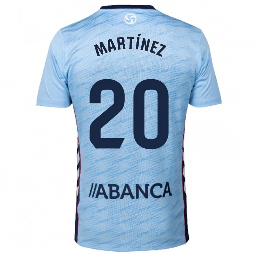 DanxenメンズLara Martínez#20空色赤ホームシャツ2025/26ジャージーユニフォーム