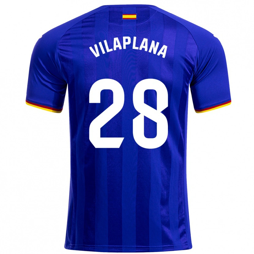 DanxenメンズMarc Vilaplana#28青赤黄ホームシャツ2025/26ジャージーユニフォーム