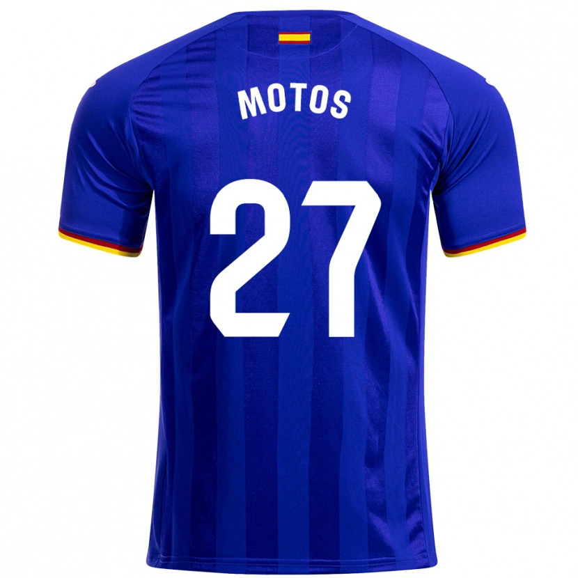 DanxenメンズIsrael Motos#27青赤黄ホームシャツ2025/26ジャージーユニフォーム