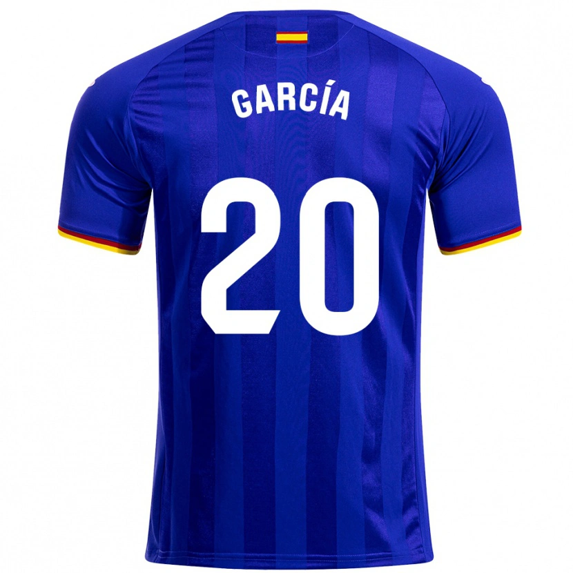 DanxenメンズÁlex García#20青赤黄ホームシャツ2025/26ジャージーユニフォーム