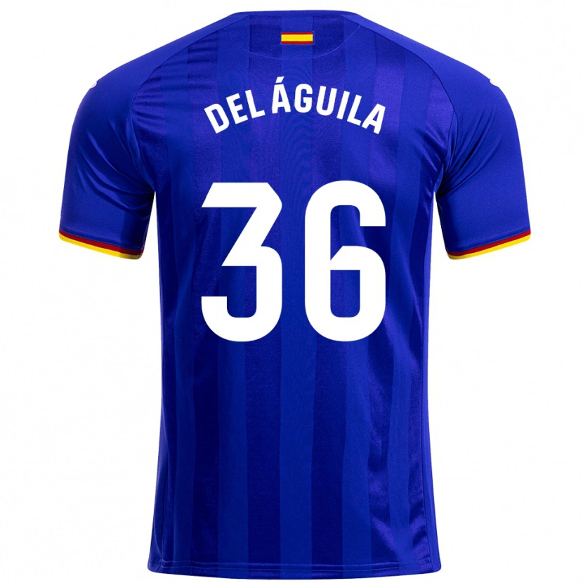 DanxenメンズÁngel Del Águila#36青赤黄ホームシャツ2025/26ジャージーユニフォーム