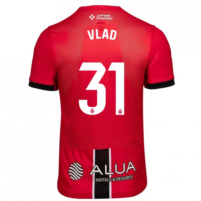 DanxenメンズRares Vlad#31赤黒ホームシャツ2025/26ジャージーユニフォーム