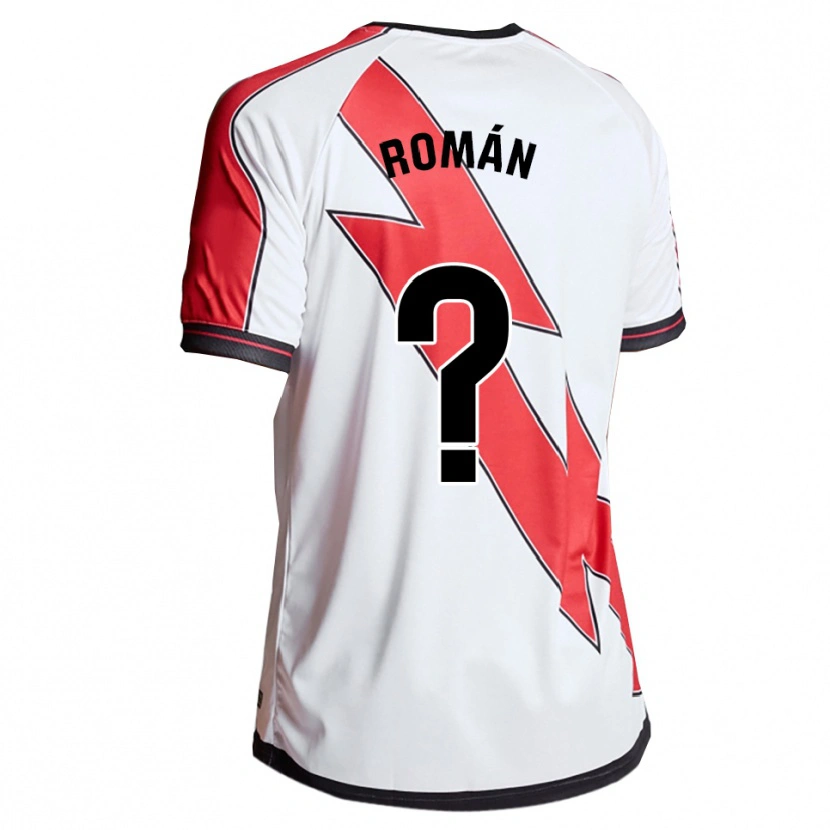 DanxenメンズMarco Román#0白赤ホームシャツ2025/26ジャージーユニフォーム