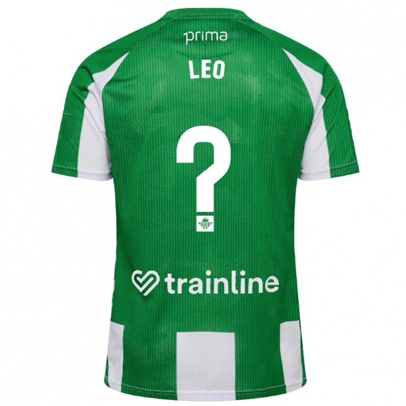 DanxenメンズLeo Vázquez#0緑白ホームシャツ2025/26ジャージーユニフォーム