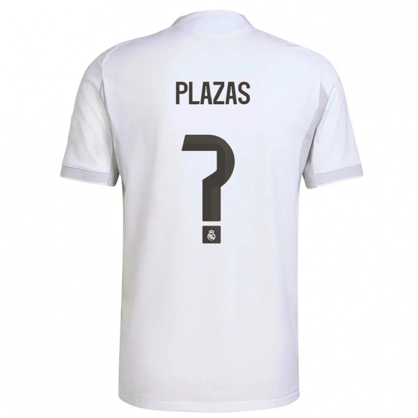 DanxenメンズVictor Plazas#0白黄ホームシャツ2025/26ジャージーユニフォーム