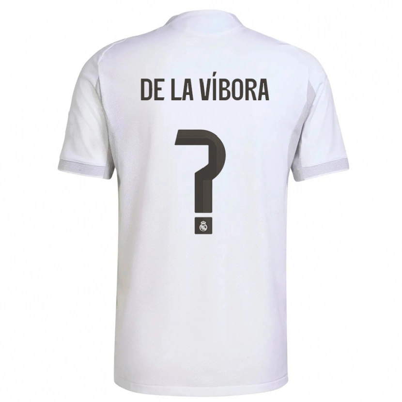 DanxenメンズDavid De La Víbora#0白黄ホームシャツ2025/26ジャージーユニフォーム