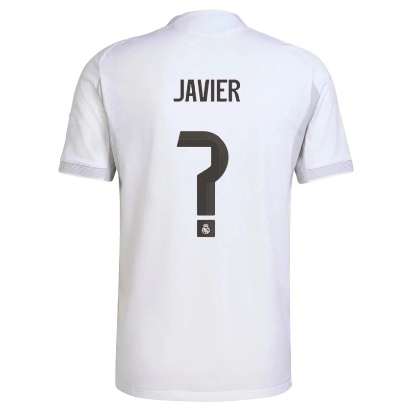 DanxenメンズJavier Navarro#0白黄ホームシャツ2025/26ジャージーユニフォーム
