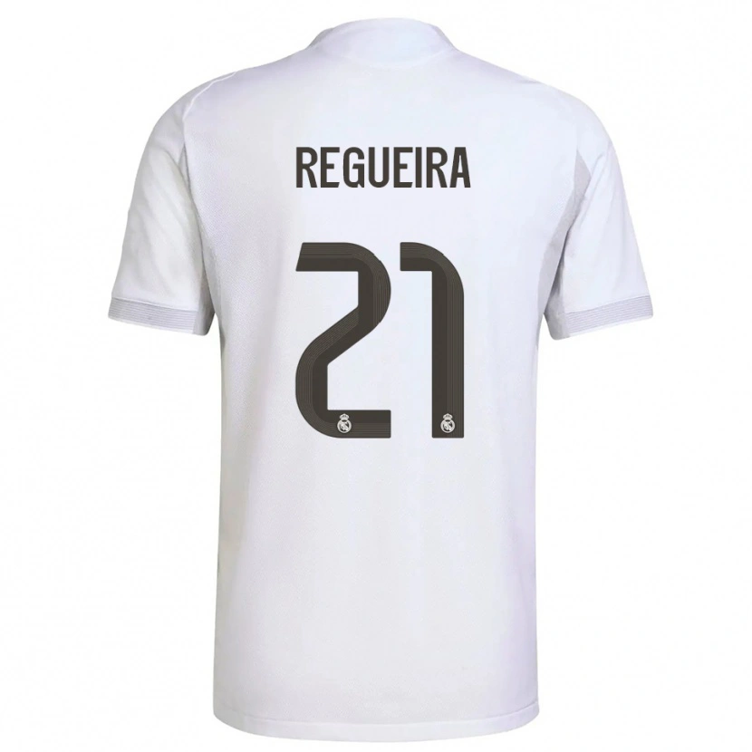 DanxenメンズIzan Regueira#21白黄ホームシャツ2025/26ジャージーユニフォーム
