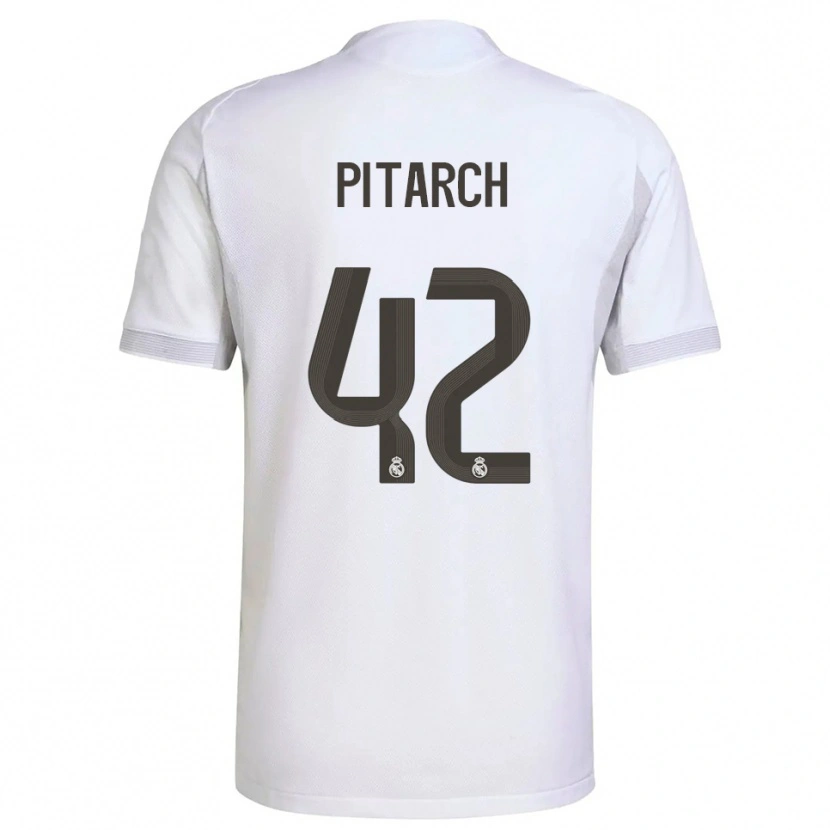 DanxenメンズThiago Pitarch#42白黄ホームシャツ2025/26ジャージーユニフォーム