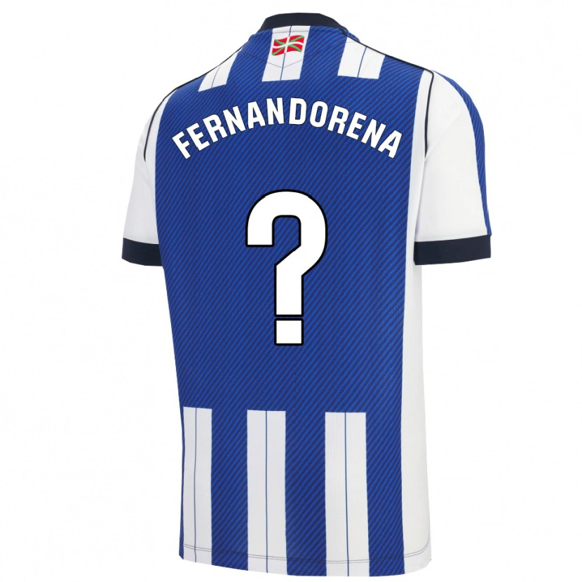 DanxenメンズAlex Fernandorena#0青白ホームシャツ2025/26ジャージーユニフォーム