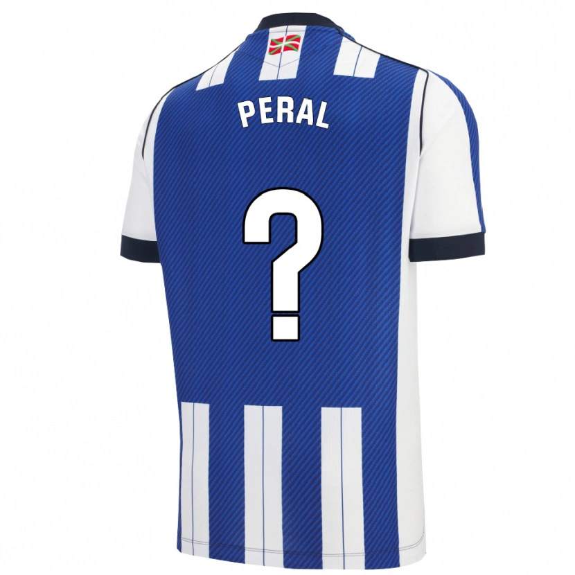 DanxenメンズMarkel Peral#0青白ホームシャツ2025/26ジャージーユニフォーム