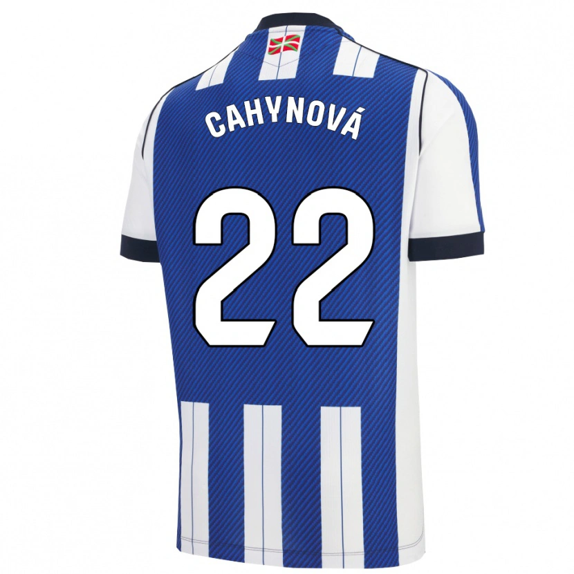 DanxenメンズKlára Cahynová#22青白ホームシャツ2025/26ジャージーユニフォーム