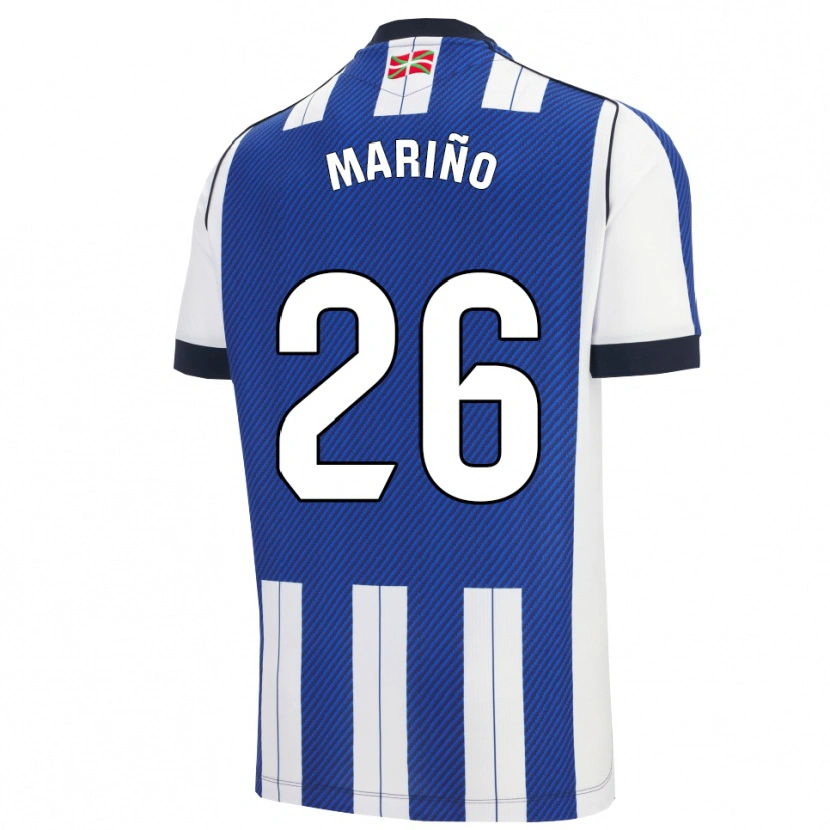 DanxenメンズOmar Mariño#26青白ホームシャツ2025/26ジャージーユニフォーム