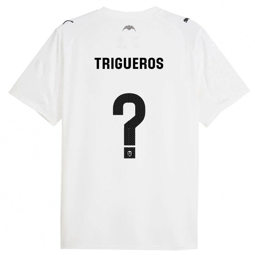 DanxenメンズPol Trigueros#0白黒ホームシャツ2025/26ジャージーユニフォーム