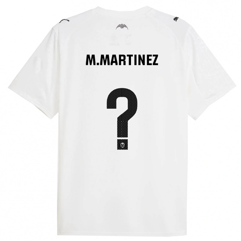 DanxenメンズMarc Martinez#0白黒ホームシャツ2025/26ジャージーユニフォーム