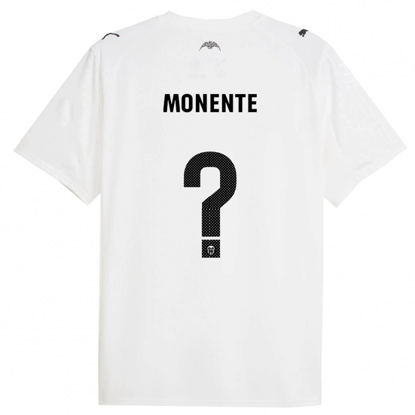 DanxenメンズLeyre Monente Aicua#0白黒ホームシャツ2025/26ジャージーユニフォーム