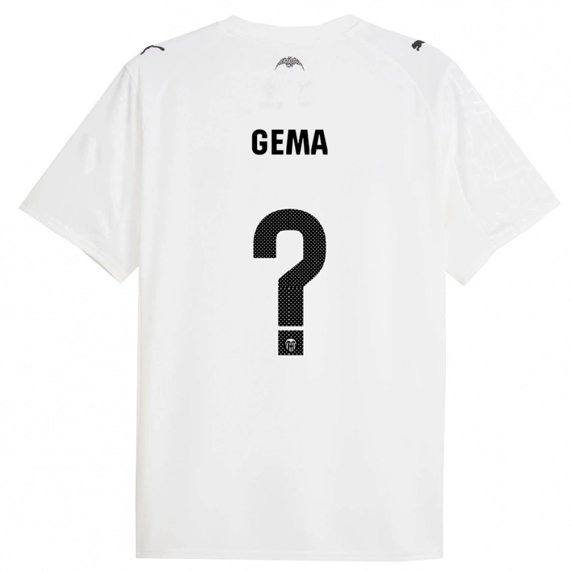 DanxenメンズGema Climent Flordelis#0白黒ホームシャツ2025/26ジャージーユニフォーム