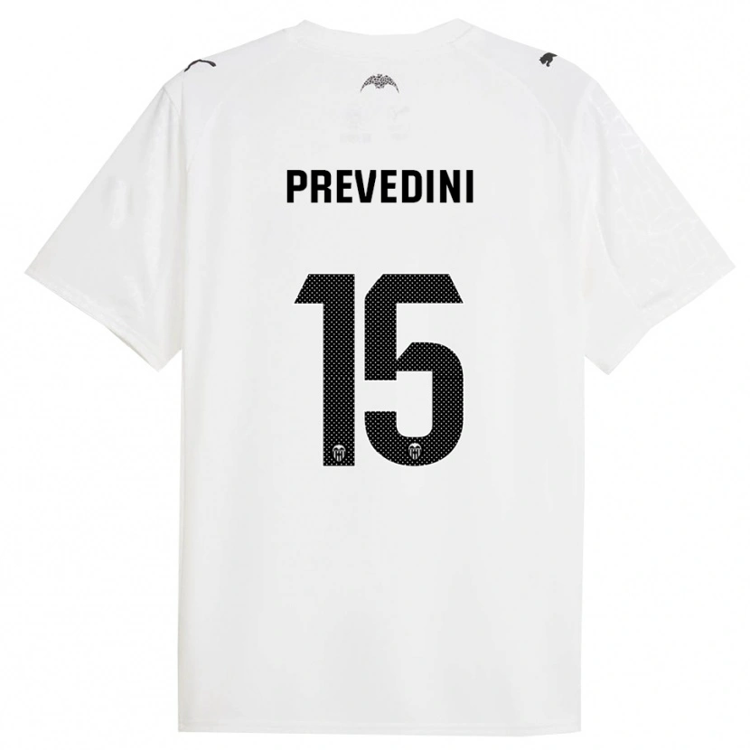 DanxenメンズMateo Prevedini#15白黒ホームシャツ2025/26ジャージーユニフォーム
