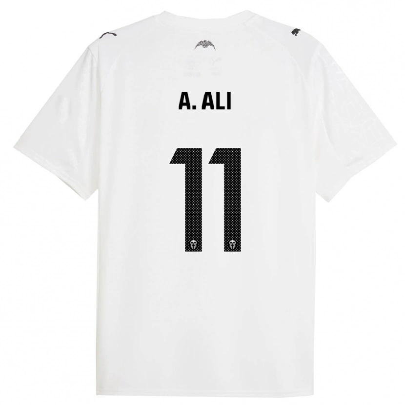 DanxenメンズAmirah Ali#11白黒ホームシャツ2025/26ジャージーユニフォーム