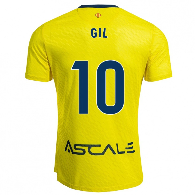 DanxenメンズMarkel Gil#10黄紺ホームシャツ2025/26ジャージーユニフォーム