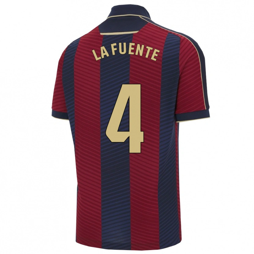 Danxenメンズアドリアン・バルキージャ#4赤紺ホームシャツ2025/26ジャージーユニフォーム