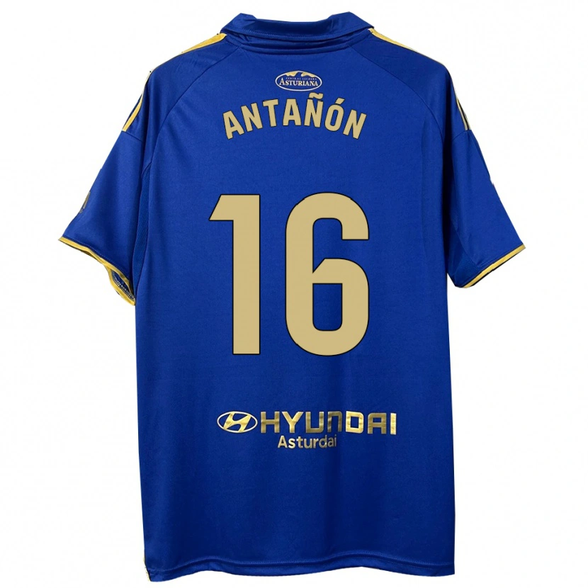 DanxenメンズLucas Antañón#16青金ホームシャツ2025/26ジャージーユニフォーム