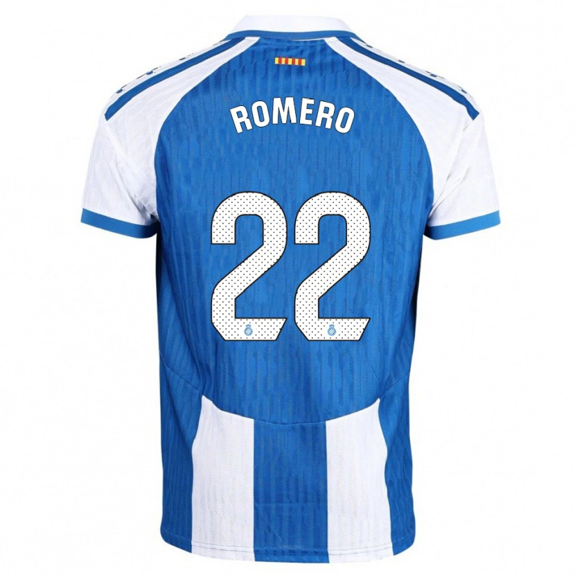 DanxenメンズCarlos Romero#22青白ホームシャツ2025/26ジャージーユニフォーム