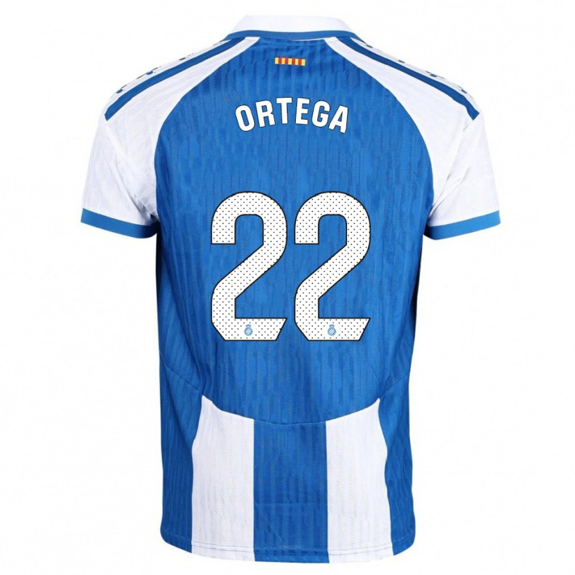 DanxenメンズRicard Ortega#22青白ホームシャツ2025/26ジャージーユニフォーム