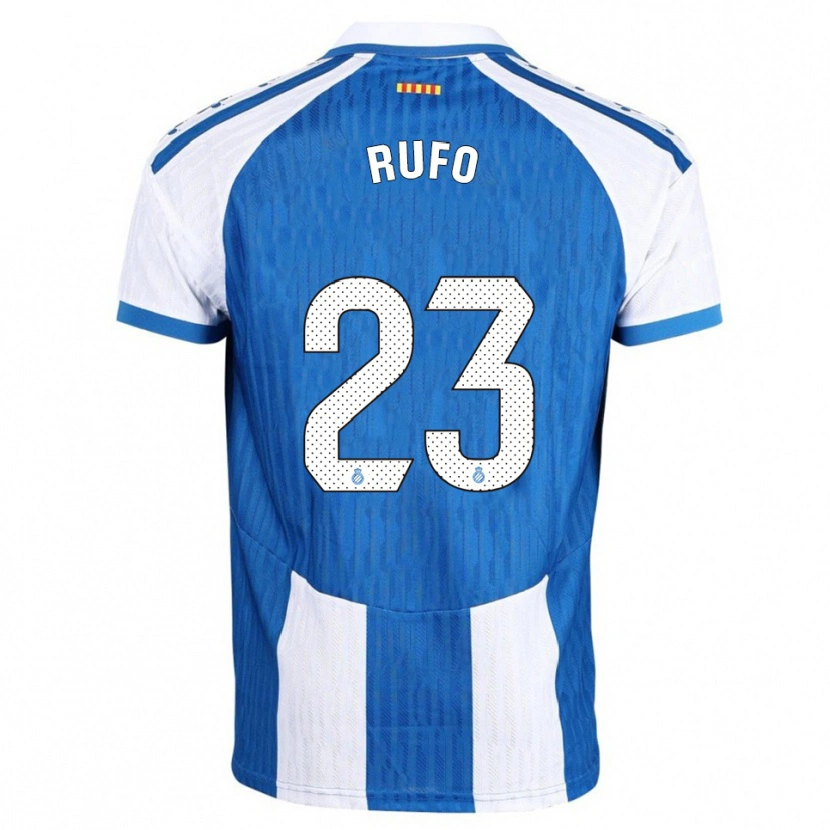 DanxenメンズXavi Rufo#23青白ホームシャツ2025/26ジャージーユニフォーム