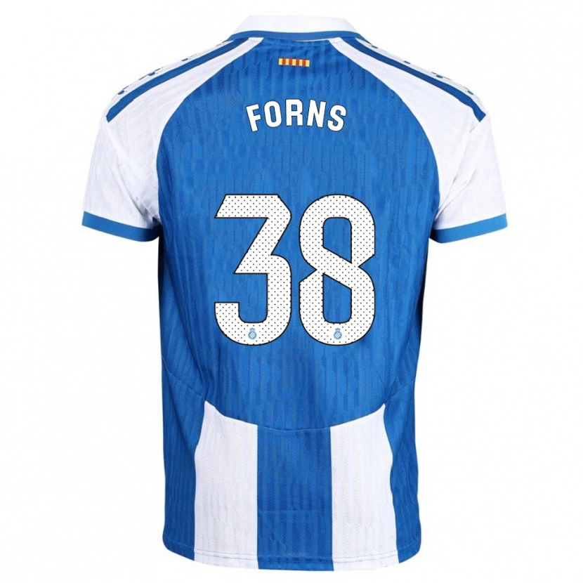 DanxenメンズIan Forns#38青白ホームシャツ2025/26ジャージーユニフォーム