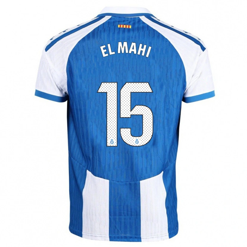 DanxenメンズMohamed El Mahi#15青白ホームシャツ2025/26ジャージーユニフォーム
