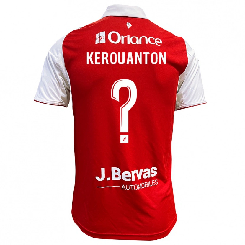 DanxenメンズTania Kerouanton#0赤白ホームシャツ2025/26ジャージーユニフォーム