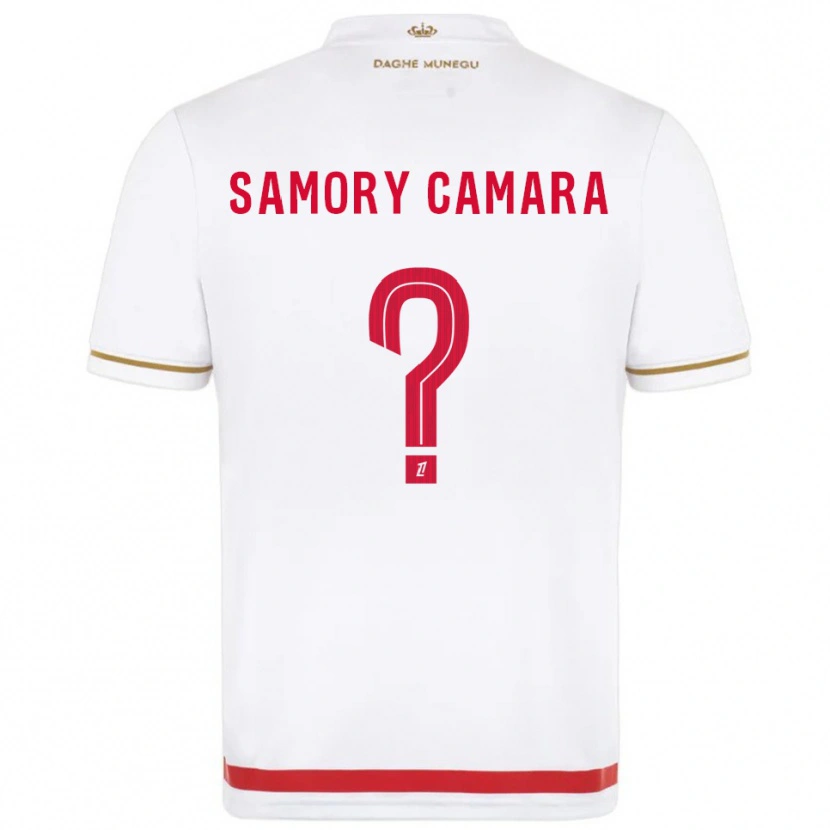 DanxenメンズVerges Samory Camara#0赤白ホームシャツ2025/26ジャージーユニフォーム