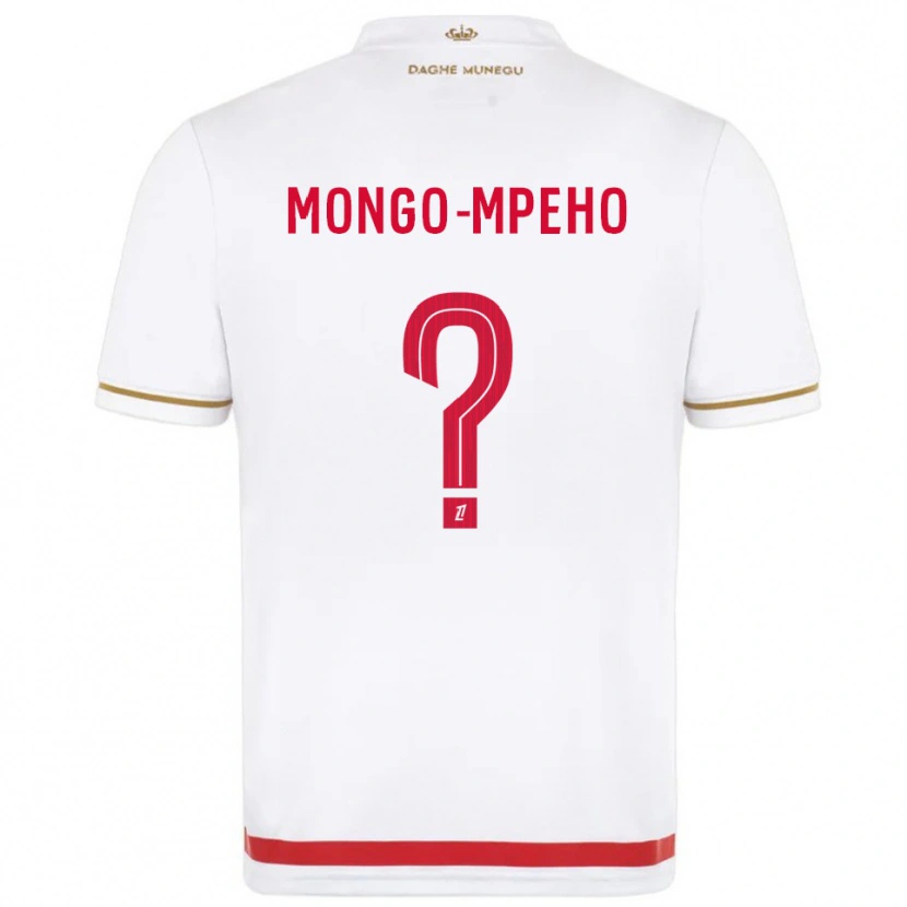 DanxenメンズDjordan Mongo-Mpeho#0赤白ホームシャツ2025/26ジャージーユニフォーム