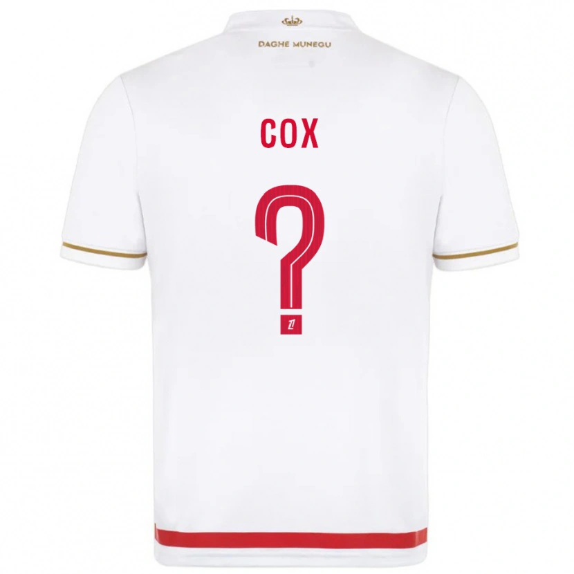 DanxenメンズMatthew Cox#0赤白ホームシャツ2025/26ジャージーユニフォーム