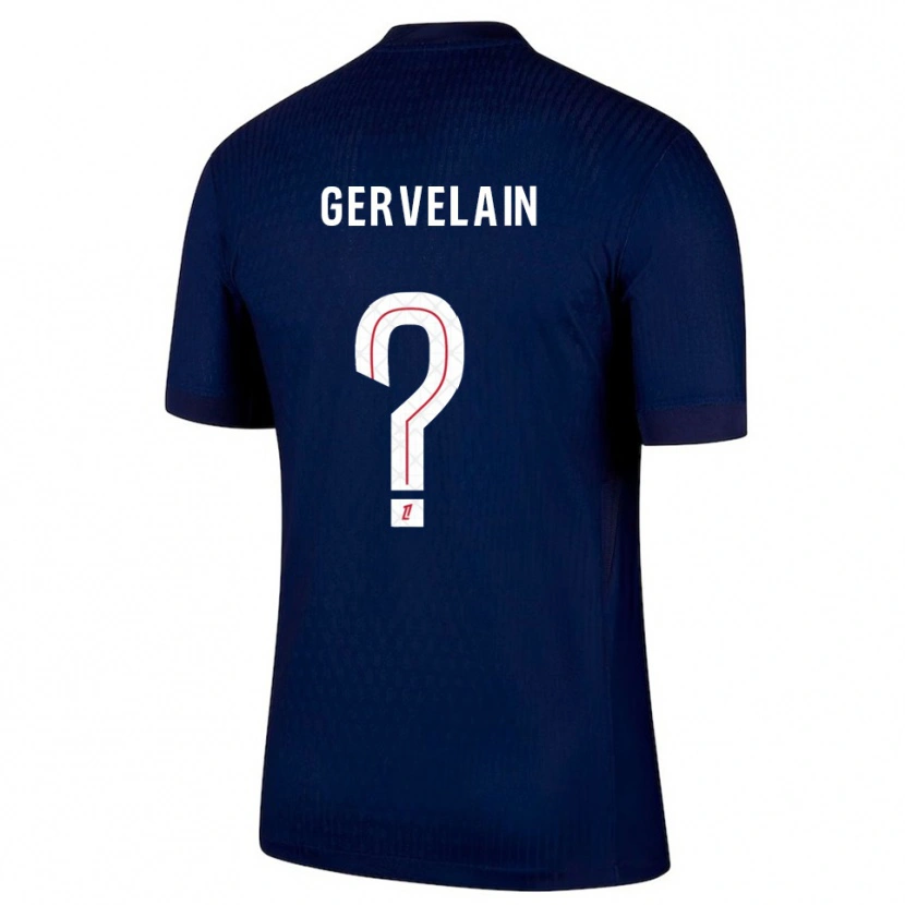 DanxenメンズJordan Gervelain#0紺赤ホームシャツ2025/26ジャージーユニフォーム