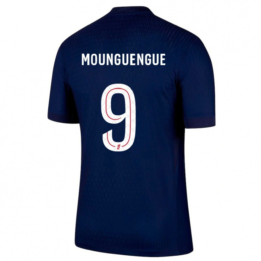 DanxenメンズPierre Mounguengue#9紺赤ホームシャツ2025/26ジャージーユニフォーム