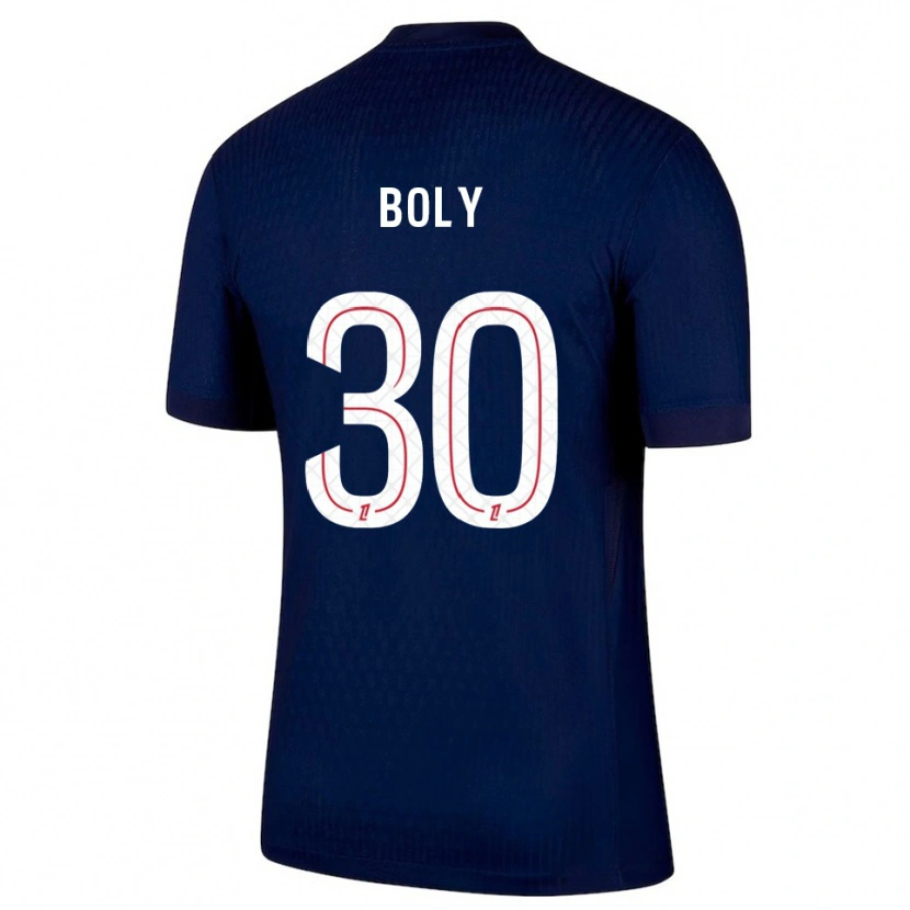 DanxenメンズDavid Boly#30紺赤ホームシャツ2025/26ジャージーユニフォーム