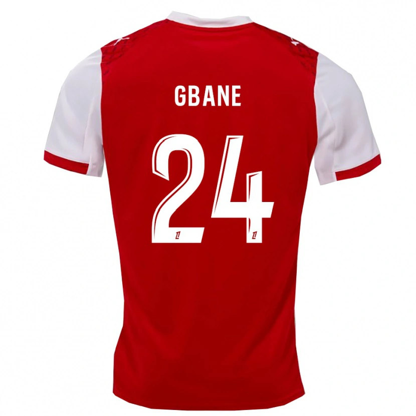 DanxenメンズMory Gbane#24赤白ホームシャツ2025/26ジャージーユニフォーム