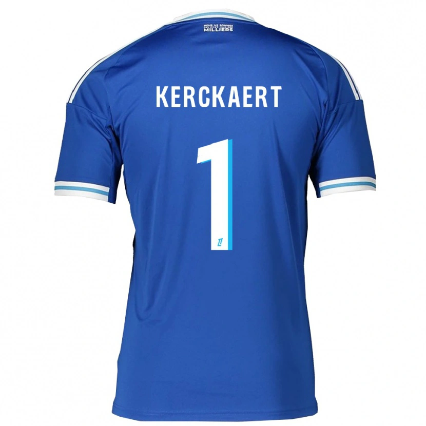 DanxenメンズGabriel Kerckaert#1青白ホームシャツ2025/26ジャージーユニフォーム