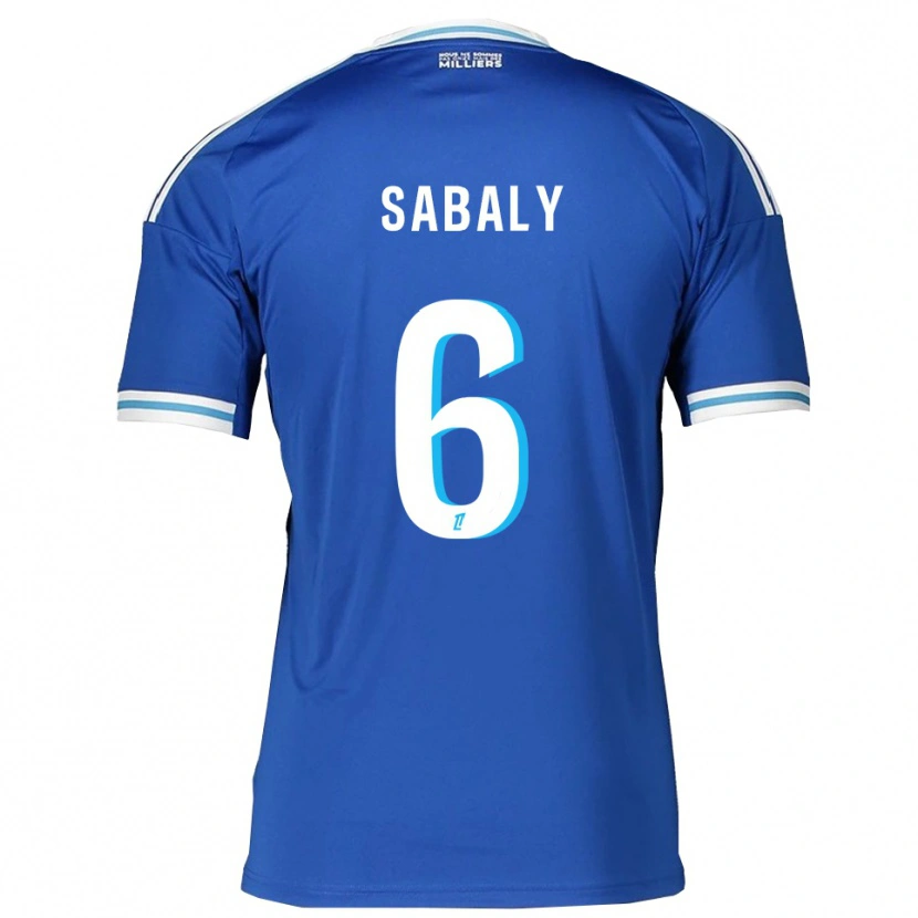 DanxenメンズIdrissa Sabaly#6青白ホームシャツ2025/26ジャージーユニフォーム