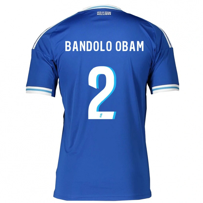 DanxenメンズRandy Bandolo Obam#2青白ホームシャツ2025/26ジャージーユニフォーム