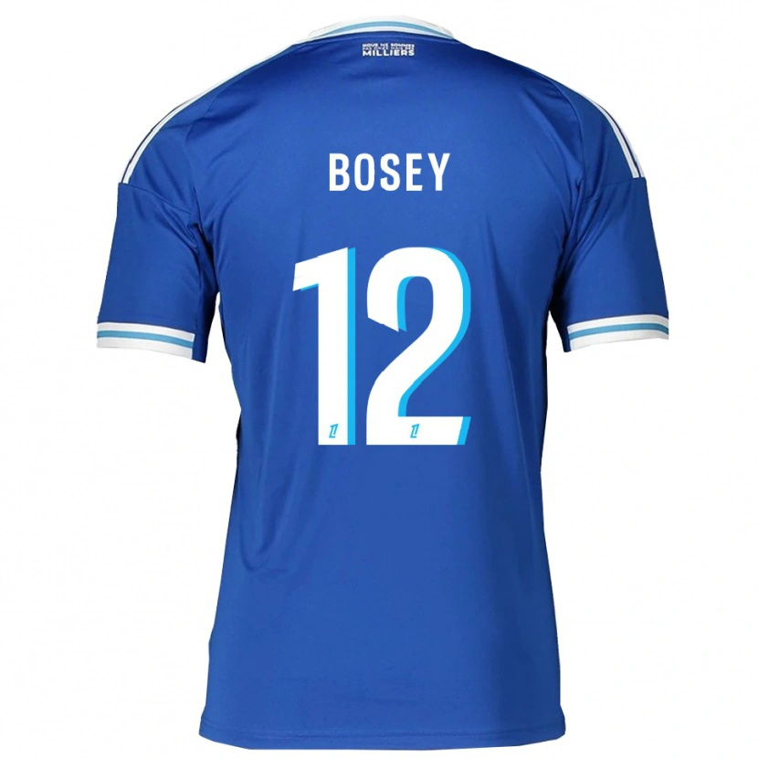 DanxenメンズJean-Baptiste Bosey#12青白ホームシャツ2025/26ジャージーユニフォーム